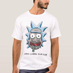 Camiseta RICK E MORTY™   Cabeça de Rick Pixelverso