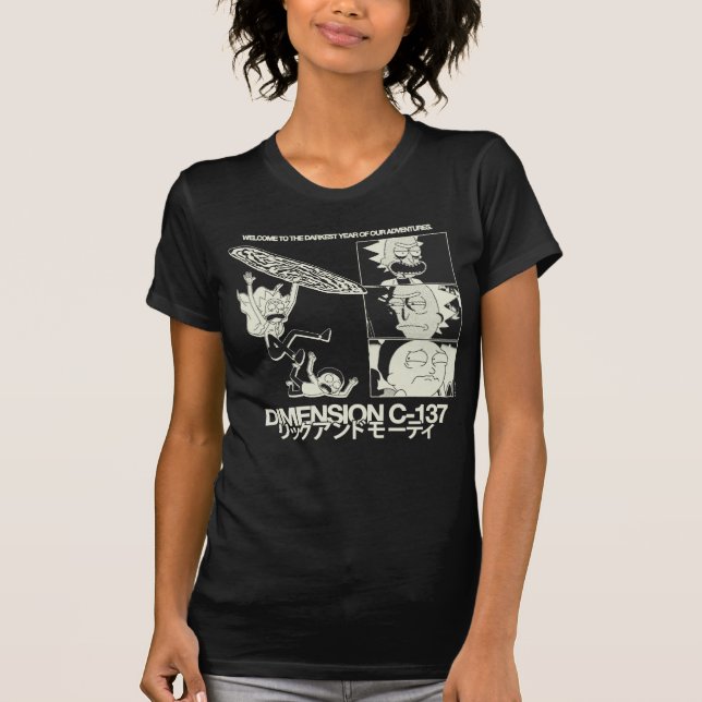 Camiseta RICK E MORTY™ | Dimensão C-137 (Frente)