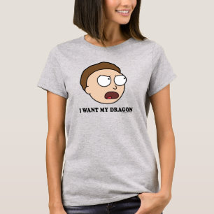 Camiseta RICK E MORTY™   Eu Quero Meu Dragão