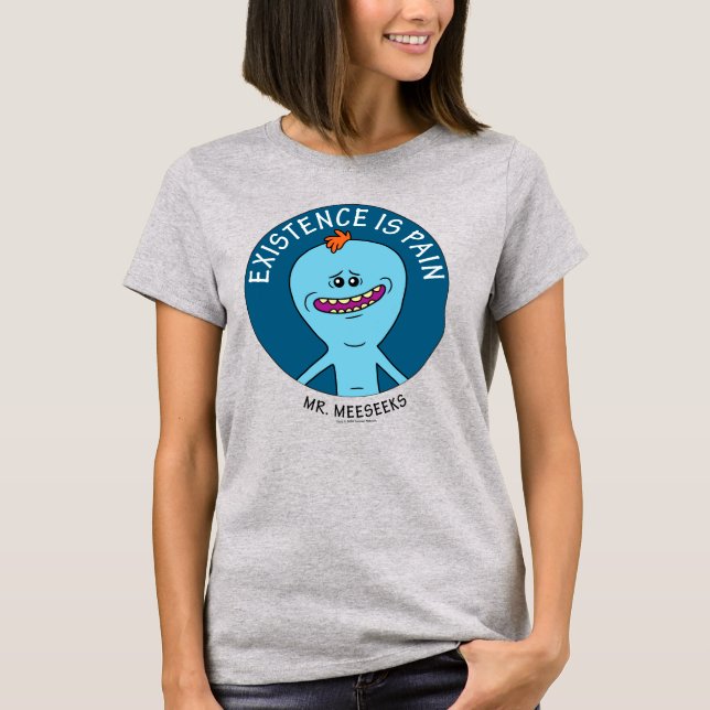 Camiseta RICK E MORTY™ | Existência É Dor (Frente)