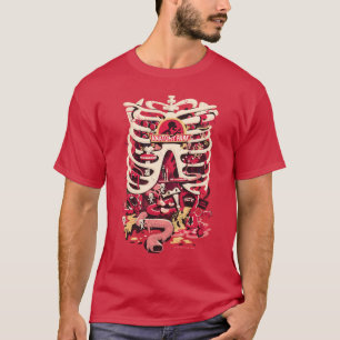 Camiseta RICK E MORTY™   Gaiola de Rib Park Anatomy