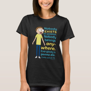 Camiseta RICK E MORTY™   Não Existe Ninguém Para Fins