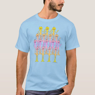 Camiseta RICK E MORTY™ Rainbow Sr. Meeseks Pattern