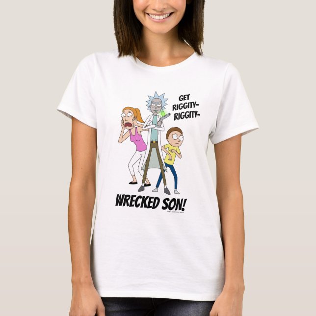 Camiseta RICK E MORTY™ | Rick, Morty e Verão (Frente)