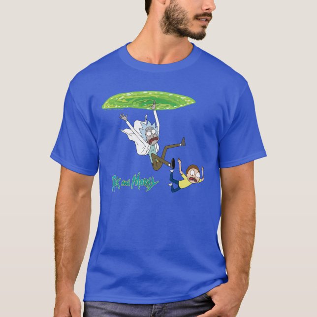Camiseta RICK E MORTY™ | Saída Do Portal (Frente)