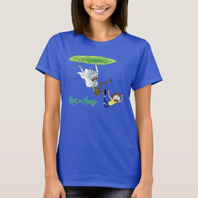 Camiseta RICK E MORTY™ | Saída Do Portal (Frente)