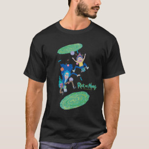 Camiseta RICK E MORTY™   Salto de Portal Infectado