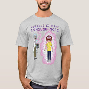 Camiseta RICK E MORTY™ Vive Com As Consequências