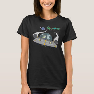 Camiseta RICK E MORTY™ Voo A Bordo Espacial