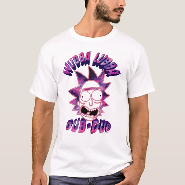 Camiseta RICK E MORTY™ | Wubba Lubba Dub-Dub (Frente)