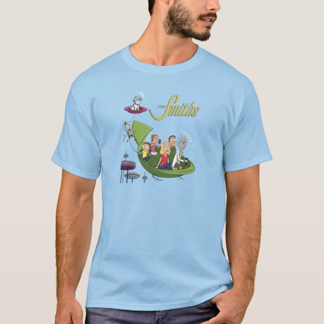Camiseta Rick e Morty x os Jetsons (Frente)