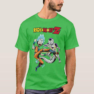 Camiseta Rick e Morty Z Batalha Super Saiyajin