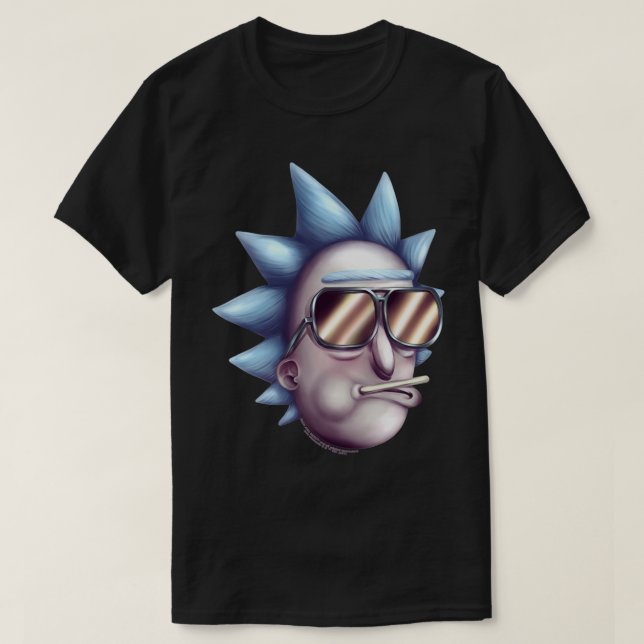 Camiseta Rick Legal de rick e Morty Realidade alternativa P (Frente do Design)