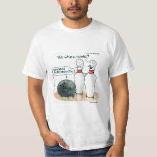 Camiseta Rick London Cartoons Piada de Boliche Comic