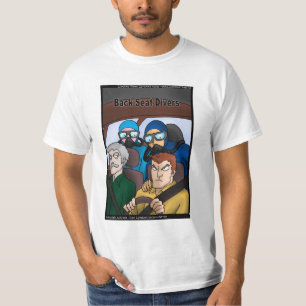 Camiseta Rick London Divers Comédia de mergulho Comic