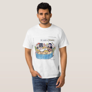 Camiseta Rick London Divertido Velho Hippie Funeral Natural