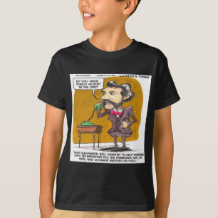 Camiseta Rick London Engraçado Troça do Telefone de Alexand