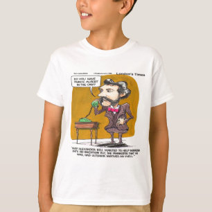 Camiseta Rick London Engraçado Trote do Telefone de Alexand