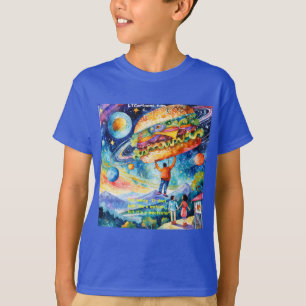 Camiseta Rick London Vegano Vê Meateator No Espaço Engraçad