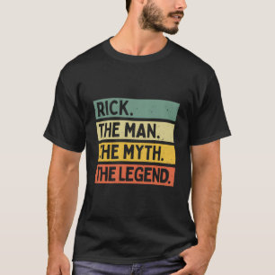 Camiseta Rick O Mito A Citação Personalizada Da Legenda