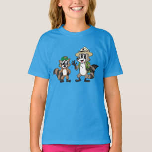 Camiseta Rick & Ricky da guarda florestal do rick   da