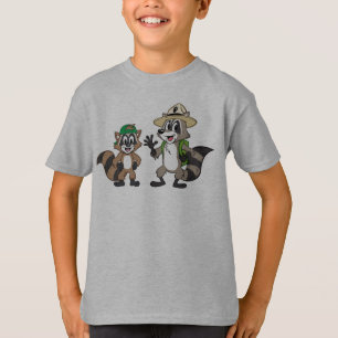 Camiseta Rick & Ricky da guarda florestal do rick da