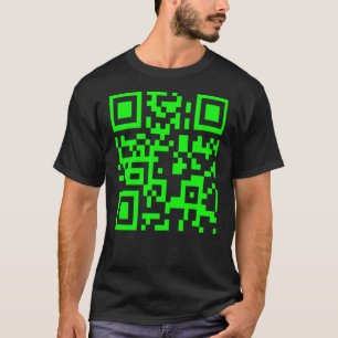 Camiseta Rickroll qr code
