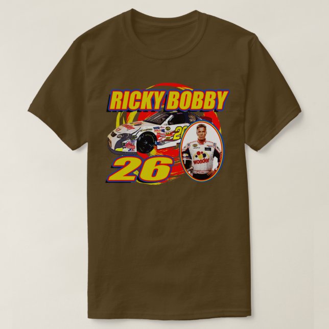 Camiseta Ricky Bobby (Frente do Design)