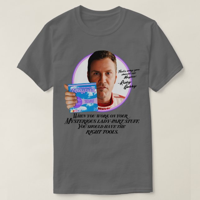 Camiseta Ricky Bobby Maypax (Frente do Design)