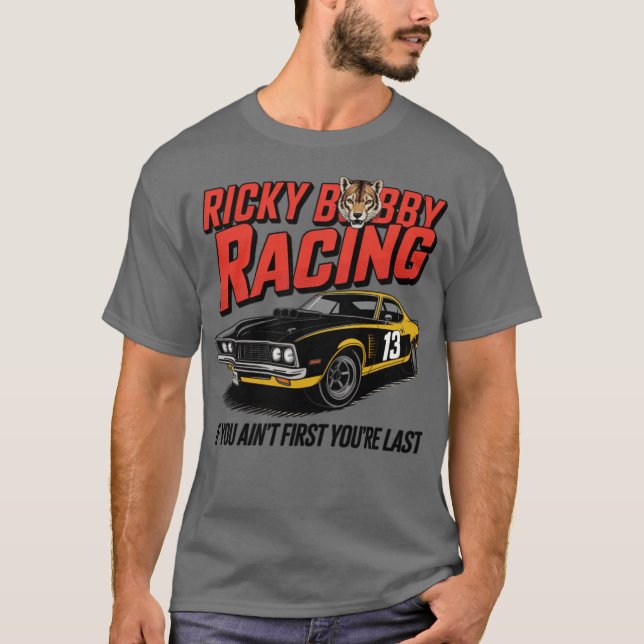 Camiseta Ricky Bobby Racing (Frente)