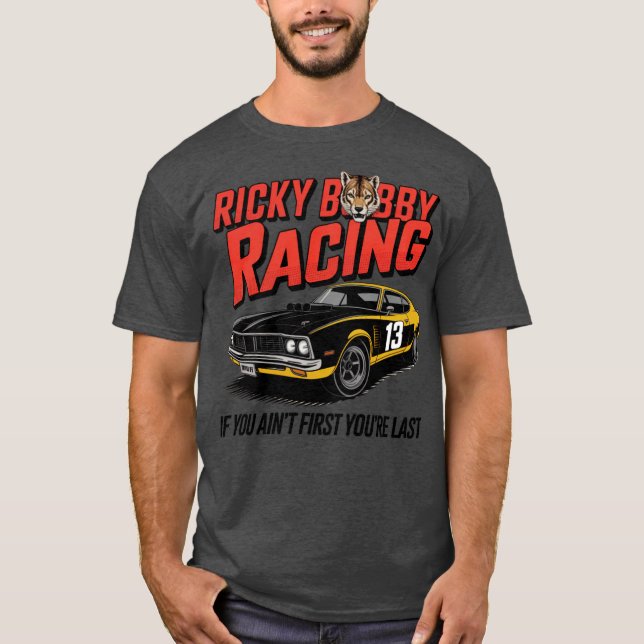 Camiseta Ricky Bobby Racing (Frente)