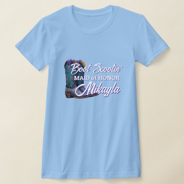 Camiseta Rico de Bridesmaid Boots (Postura )