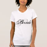Camiseta Rico em branco<br><div class="desc">É uma maneira bonita de a noiva dar a conhecer a notícia ao mundo. Perfeito para festas de solteira e outros eventos de casamento.</div>