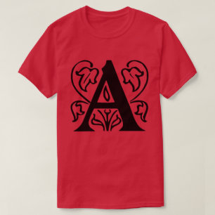 Camiseta Rico - Letra A