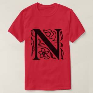 Camiseta Rico - Letra N