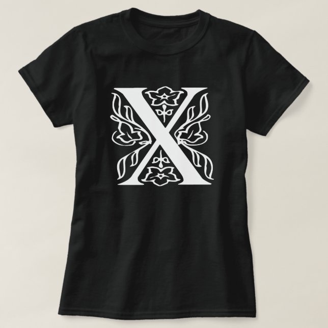 Camiseta Rico - Letra X (Frente do Design)