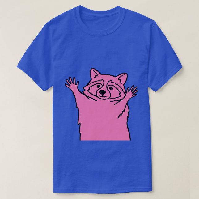 Camiseta rico Mapache (Frente do Design)