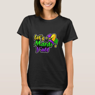 Camiseta Rico Mardi Gras Party Costume Let S Mardi Y All