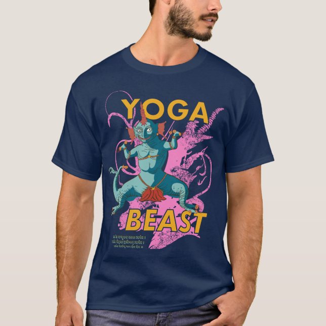 Camiseta Rico nº 2 da Besta Yoga (Frente)