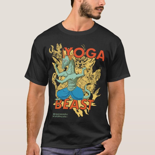 Camiseta Rico nº 3 da Besta Yoga (Frente)