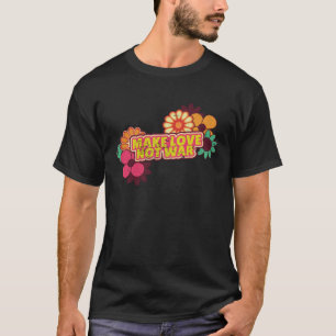 Camiseta Rico Vestido e Carnaval Hippie Flower Power