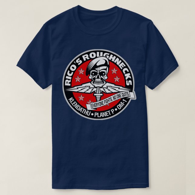 Camiseta Ricos Roughnecks  (Frente do Design)