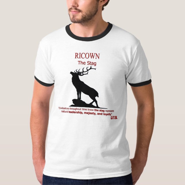 Camiseta Ricown - o veado (Frente)