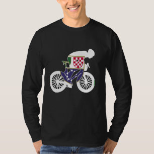 Camiseta Rid De Nação Biker Da Federação Da Bósnia E Herzeg