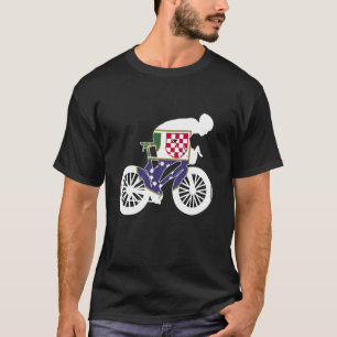 Camiseta Rid De Nação Biker Da Federação Da Bósnia E Herzeg