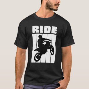 Camiseta Ride Dirt Bike Motocross Biker