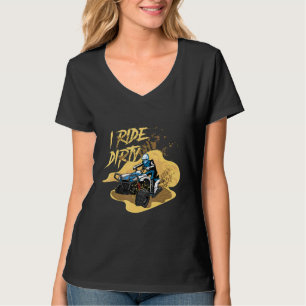 Camiseta Ride Dirty Quad Rider Atv Esportes Extreme Offload