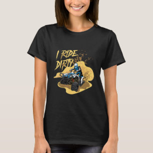 Camiseta Ride Dirty Quad Rider Atv Esportes Extreme Offload