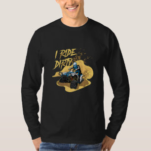 Camiseta Ride Dirty Quad Rider Atv Esportes Extreme Offload