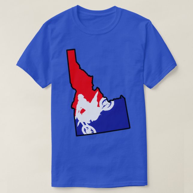 Camiseta Ride Idaho Moto (Frente do Design)